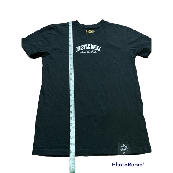 Muerte Hustle Daily Short Sleeve T-Shirt | Color: Black/White | Size: S - Picture 3 of 5